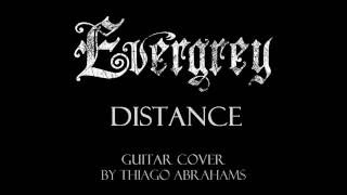 Video thumbnail of "Evergrey - Distance (Guitar Cover)"