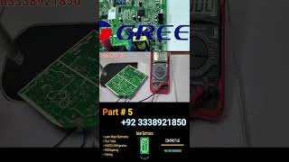 Gree inverter PCB repair E6 error #Greeerror #errorcode  #accircuits  #dcinverterpcb