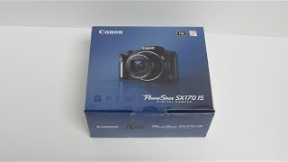 Canon Powershot SX170 IS Unboxing