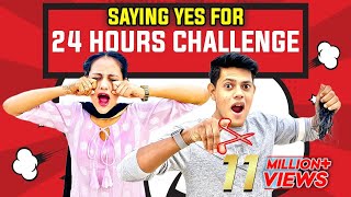 রাকিব তার ছোট বোনের চুল কেটে দিলো | SAYING Yes To My Brother For 24 Hrs Challenge | Rakib Hossain screenshot 4