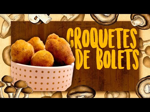 Vídeo: Croquetes De Bolets Amb Salsa De Crema Agra