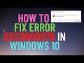 How To Fix Error 0xc000007b in Windows 10