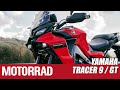 Yamaha Tracer 9 / GT (2021): Mehr Leistung, Kurven-ABS und Tempomat