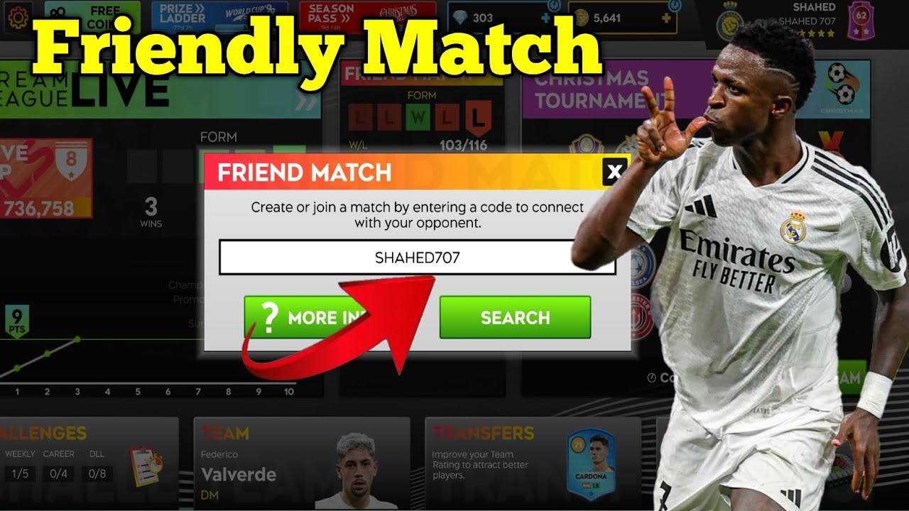 tai game pc How To Play Friendly Match In Dls 25 || Play Dls 25 With Friends ||