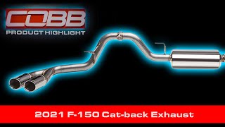 homepage tile video photo for COBB Tuning - Product Highlight - F-150 EcoBoost Cat-Back Exhaust