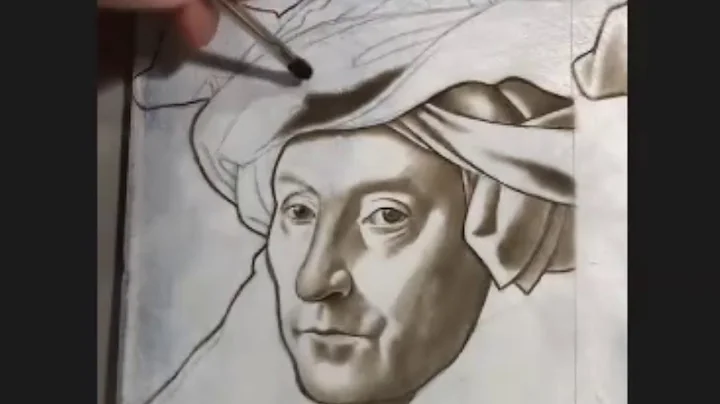 Copying A Van Eyck (detail) - DayDayNews