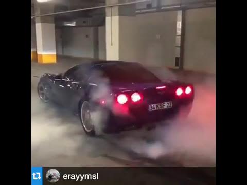 Шевроле Корвет 6 Burnout