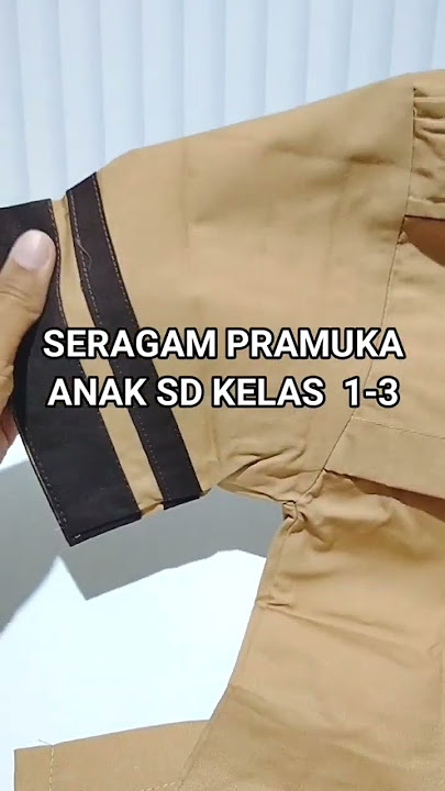 seragam pramuka anak sd #sekolah https://vt.tiktok.com/ZSBgUqnYr/