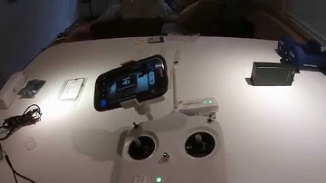 Testing Camera After Crash - Gimbal Lock On - Crashed DJI Phantom 2 Vision+ (Plus)