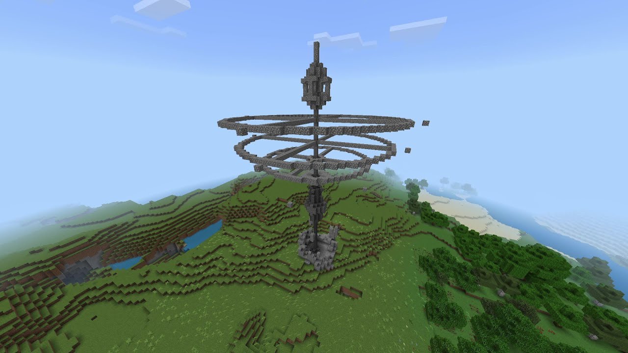 I build mega base in minecraft pe PART #1 - YouTube