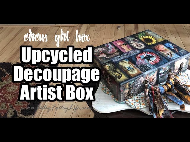 Steampunk Artist Box - Altered Art, Papercrafts and Decoupage 