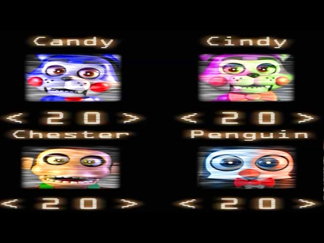 Five Nights at Candy's Remastered [Android]  7/20 Mode Complete + Night  Complete 