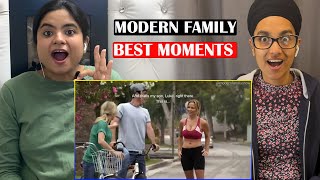 Indians React to BEST MOMENTS MODERN FAMILY