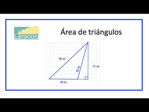 Como se calcula el area de un triangulo rectangulo