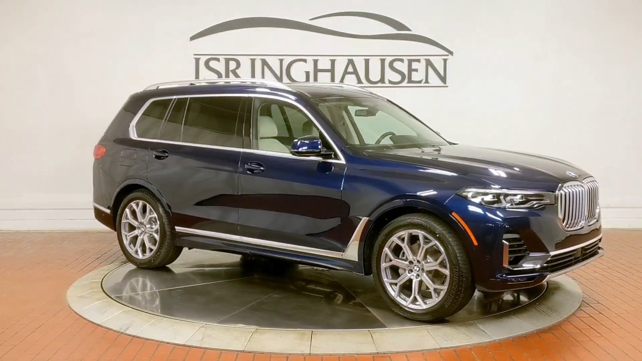 2020 BMW X7 xDrive40i in Tanzanite Blue II Metallic - 74245 - YouTube