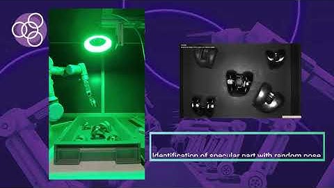 Robotics: 3D Bin Picking of Highly Reflective Objects