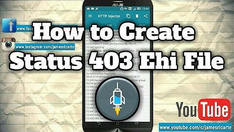 How to Create Status 403 Ehi File