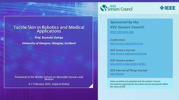Tactile Skin in Robotics and Medical Applications
