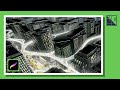 Drawing a concept cityscape like an architect procreate timelapse