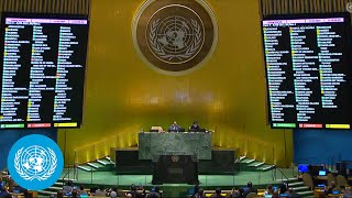 Post Vote Debate: General Assembly adopts resolution to expand Palestine's rights | United Nations