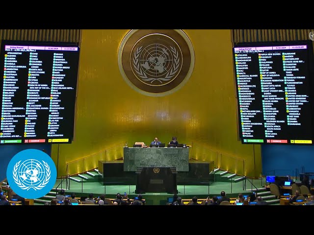 Post Vote Debate: General Assembly adopts resolution to expand Palestine