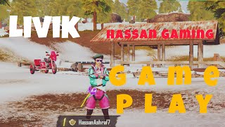 PUBG || livik game play || Hassan Gaming || #pubgmobile
