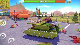 Tank Looting Diamonds From Zombies In Harbor | Zombie Offroad Safari Android Gameplay HD screenshot 3