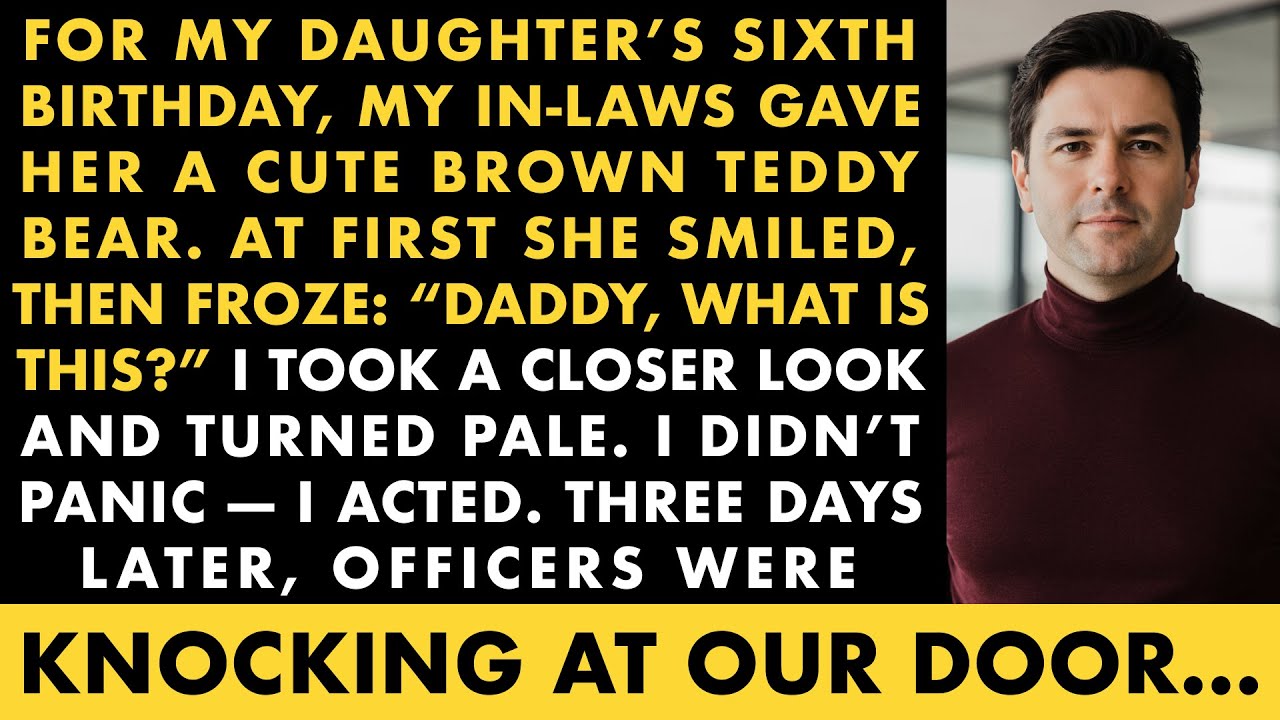 For My Daughter’s Sixth Birthday, My In-Laws Gave Her A Cute Brown Teddy Bear. At First She Smiled…