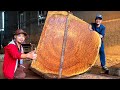 The Most Beautiful Solid Burl Wood // Create A Most Unique Hight Value Table Top