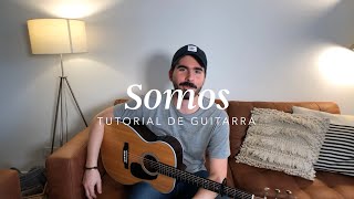 Video thumbnail of "Majo y Dan - Somos (Tutorial De Guitarra)"