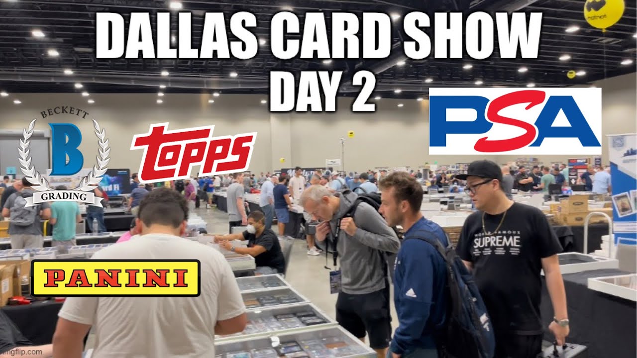 DALLAS CARD SHOW DAY 2! SO MANY DEALS!!! YouTube