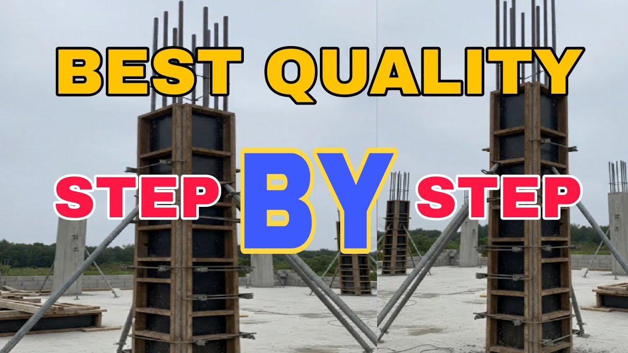Best building Collumn shuttering carpenter 🪚 Step by Step 