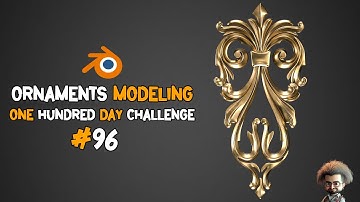 Ornaments Modeling in Blender #96