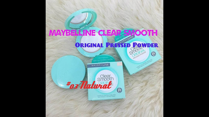 Phấn phủ maybelline clear smooth review năm 2024