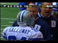 Quincy Carter to Joey Galloway TD vs Carolina 2003