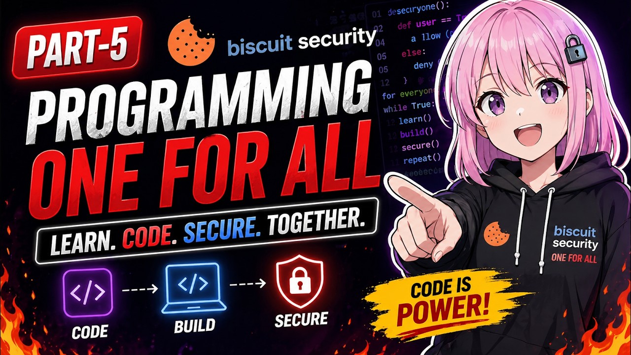 Introduction to Programming for Beginners | Bug Bounty Course Part-5 ...