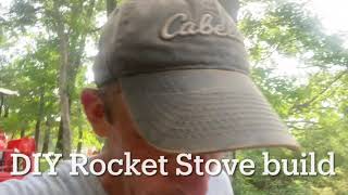 Building the biochar rocket stove