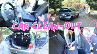 CLEANING MOTIVATION🔥 DEEP CLEAN car with me🤍 VEHICLE DETAILING🔥deep clean, satisfying, dirty car! 🚙🏁