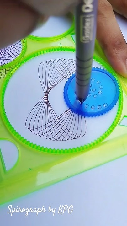 Simple Spirograph art| Spirograph #spirograph #shorts#ytshorts # ...