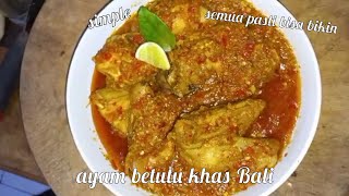 Proses Tip Cara Buat ❗BETUTU AYAM❗ Maknyus Bergonjos Resep Khas Bali. 