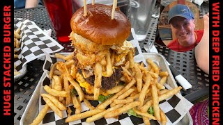 Aviator's "Godzilla" Burger Challenge