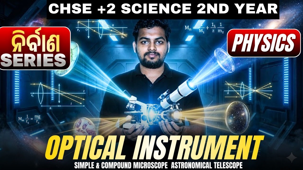Ray Optics - OPTICAL INSTRUMENT |  Most Expected Questions For CHSE 2026 | Physics In Odia