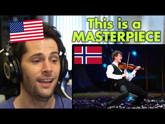 American Reacts to Norway’s 2009 Eurovision Winning Song (Fairytale by Alexander Rybak) class=