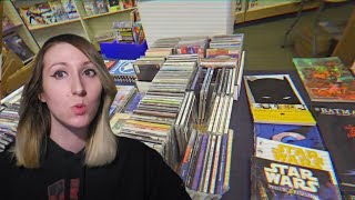 Finding CDs At The Comic Shop