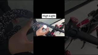 BUCKLOS Bike Light COB Front Rear Bicycle Lights LED Rechargeable