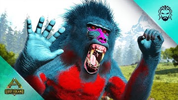 Starting my Mutated Dinopithecus Army! - ARK Lost Island [DLC E27]