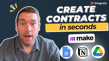 How To Create SOW Contracts In Seconds With Notion AI And GDocs in Make.com