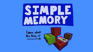 Making Memory | Redstone Explained