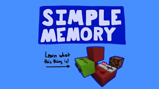 Making Memory | Redstone Explained
