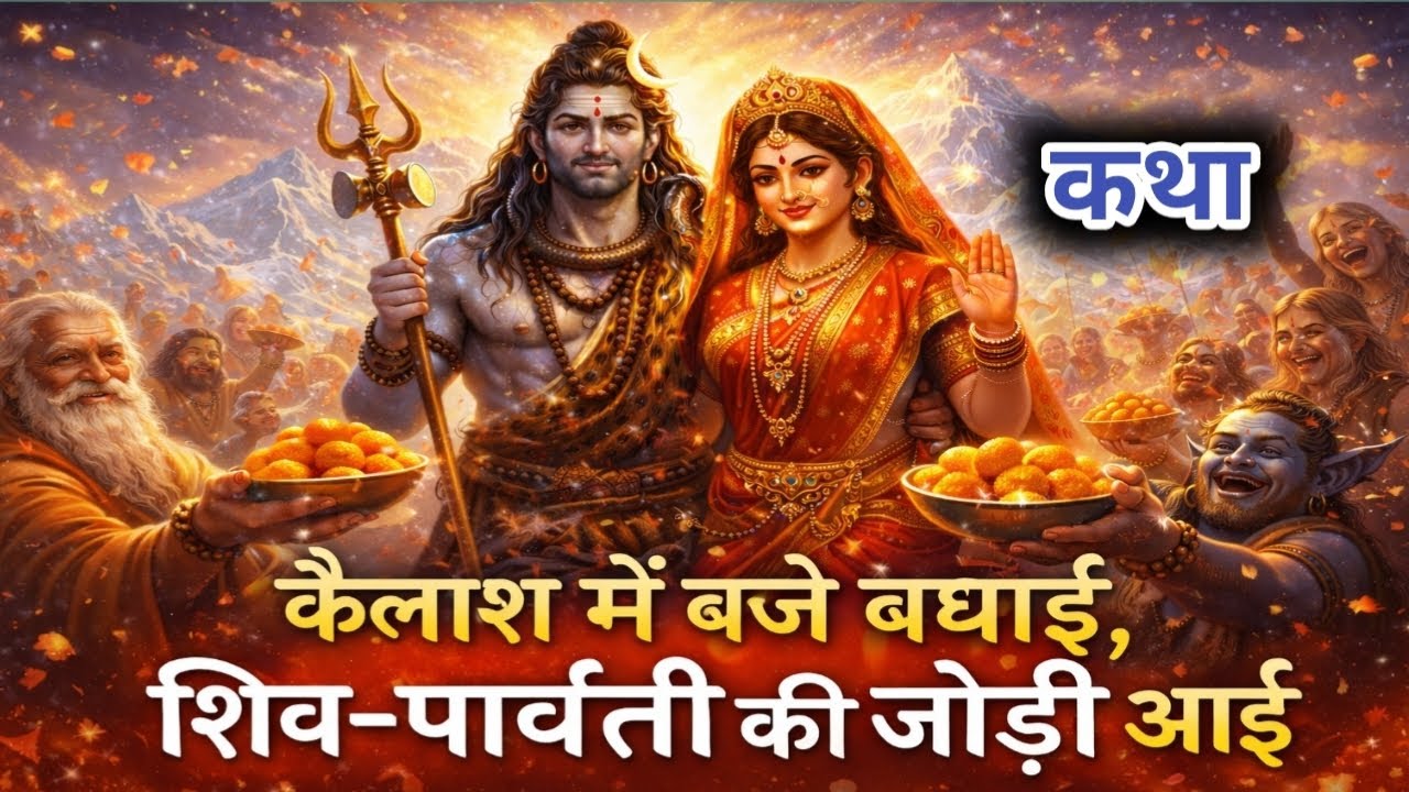Shiv Katha । Kailash Me Bante Badhai । शिव कथा । 2026 । 